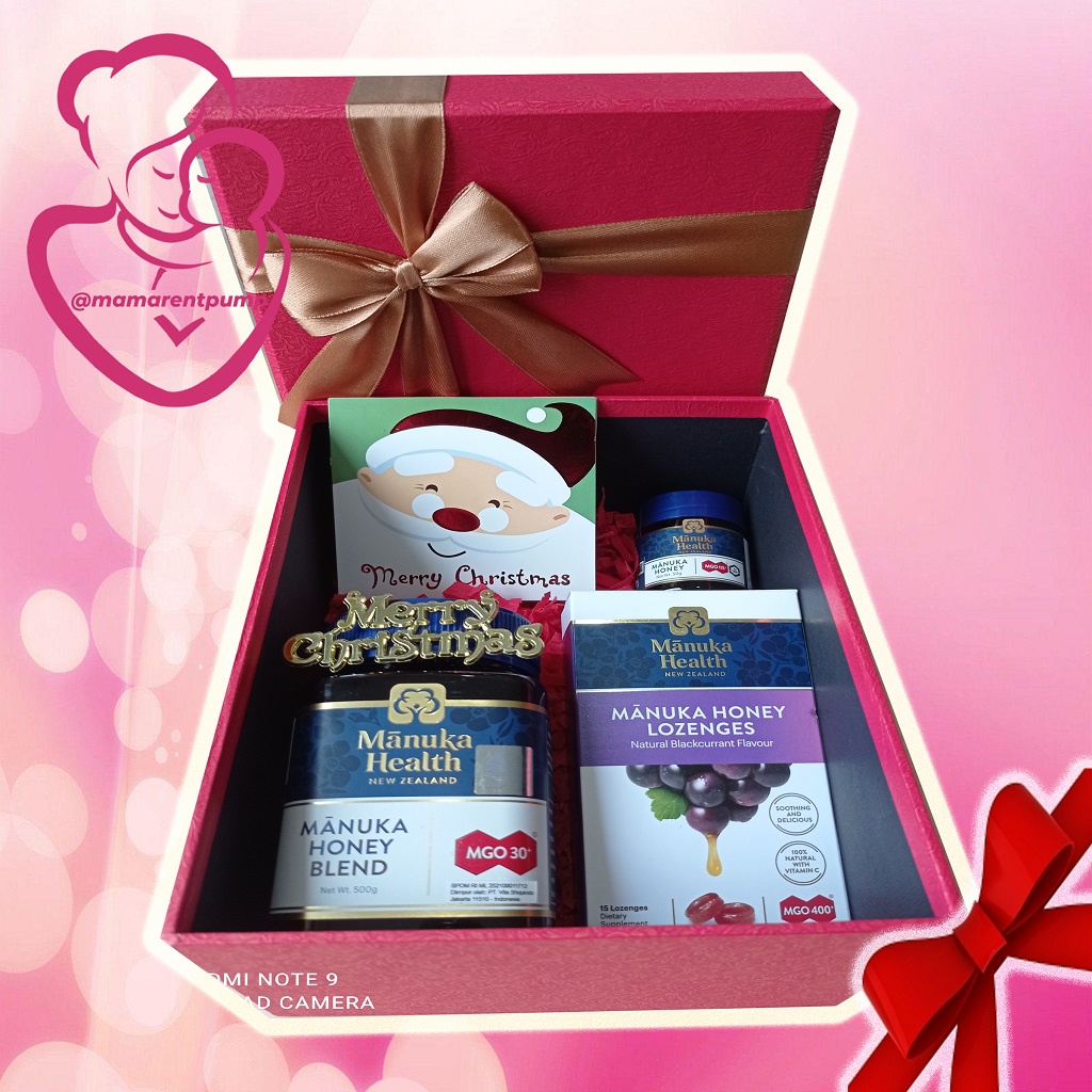 Parcel Natal Manuka Health Madu Lozenges CHristmas Hampers Honey