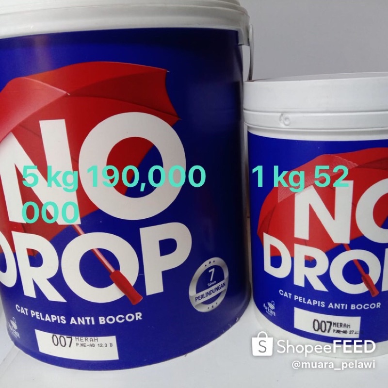 5KG NO DROP CAT PELAPIS ANTI BOCOR