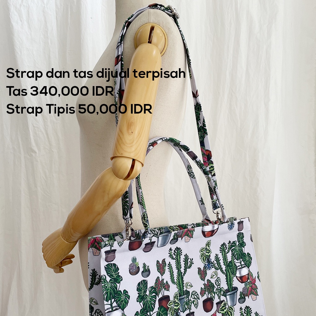 Strap Tas Tipis - Seri Dedaunan