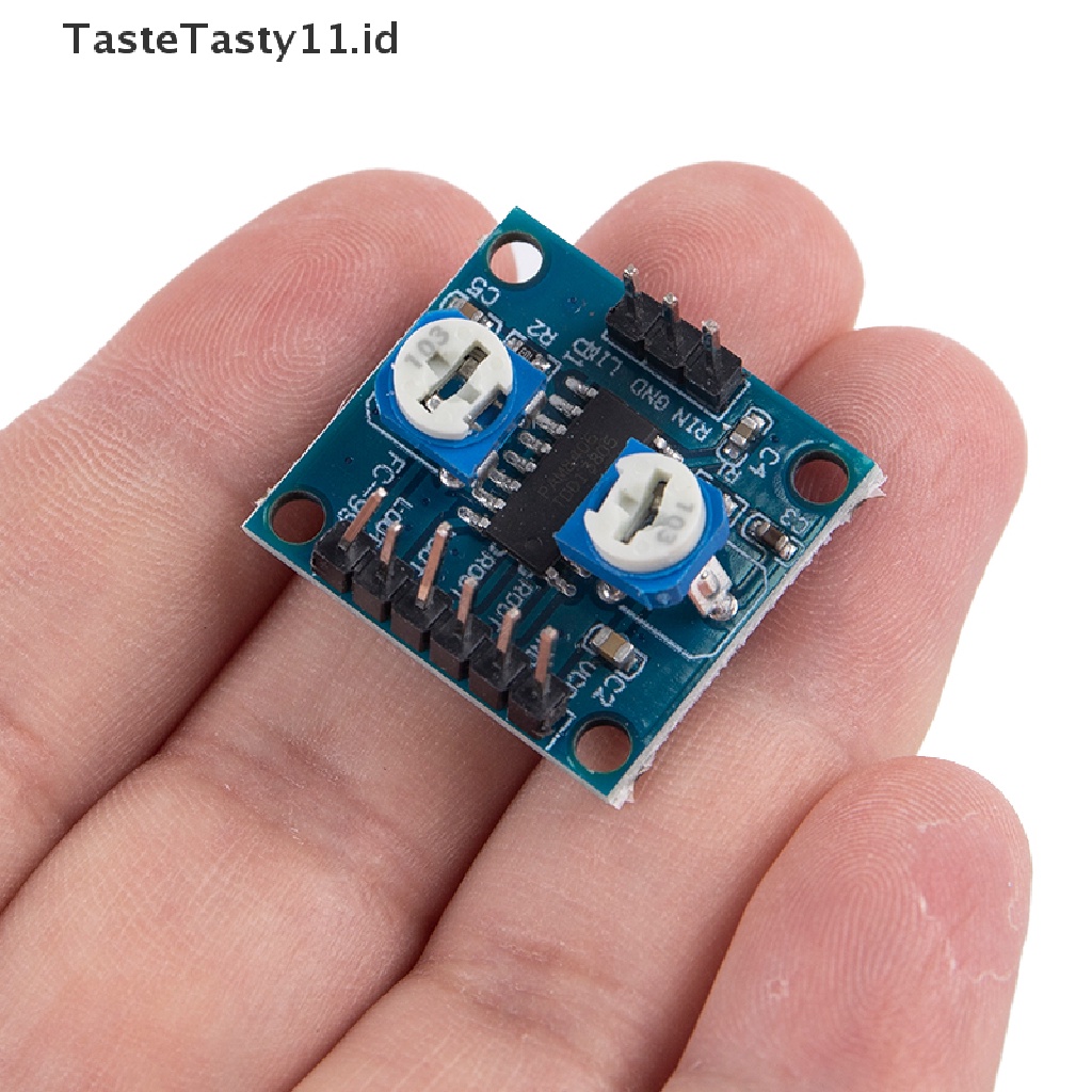 【TasteTasty】 PAM8406 Digital Amplifier Board With Volume Potentiometer 5Wx2 Stereo Module .