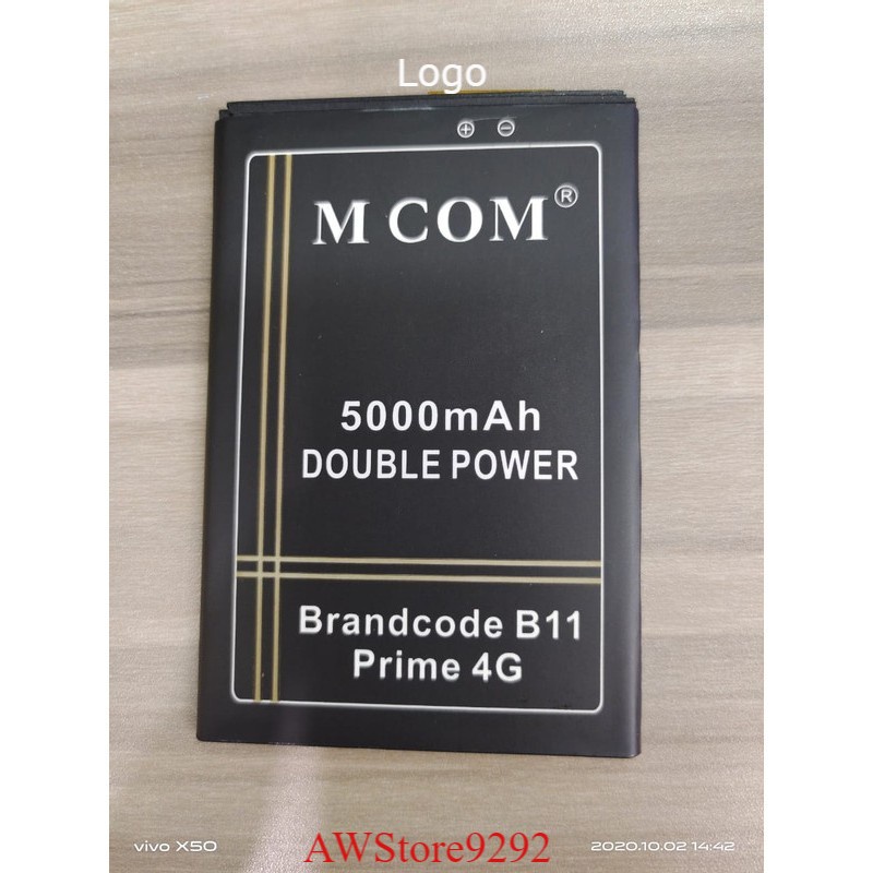 Mcom Battery Batre Baterai Double Power Mcom Brandcode B11 Prime 4G