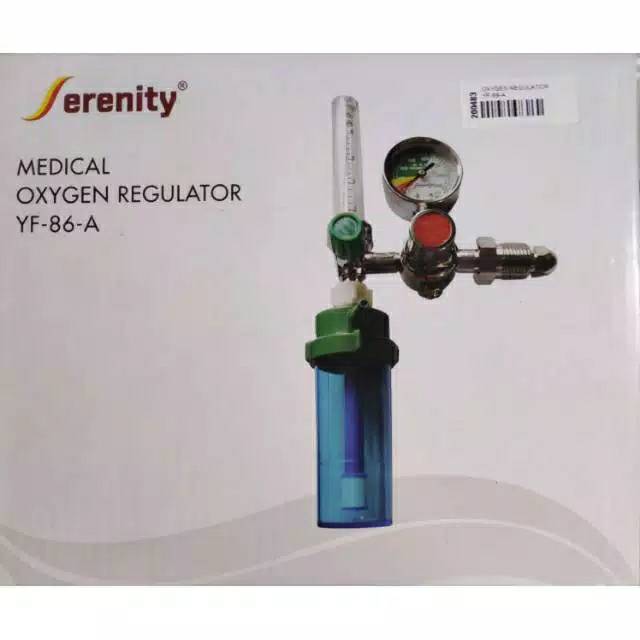 COSMOMED Regulator oksigen / SERENITY regulator O2 / regulator tabung oksigen / regulator / oksigen