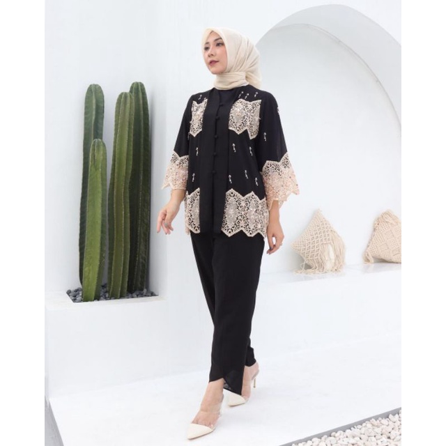 Sale Setelan Kekinian Maharani Kaftan Original Butik