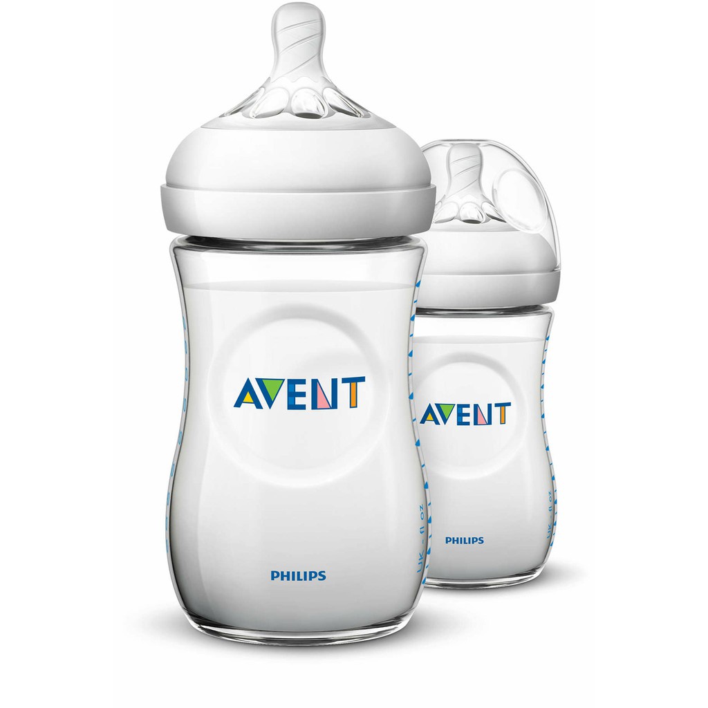 BOTOL TWIN NATURAL 260ML AVENT SCF693/23