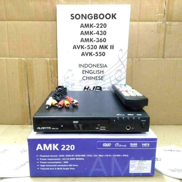 DVD player karaoke Avante AMK220