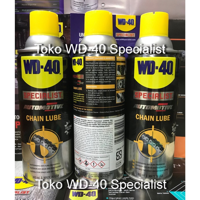 WD40 Chain Lube  WD40 Pelumas Rantai WD 40 Chain LubePelumas Rantai
