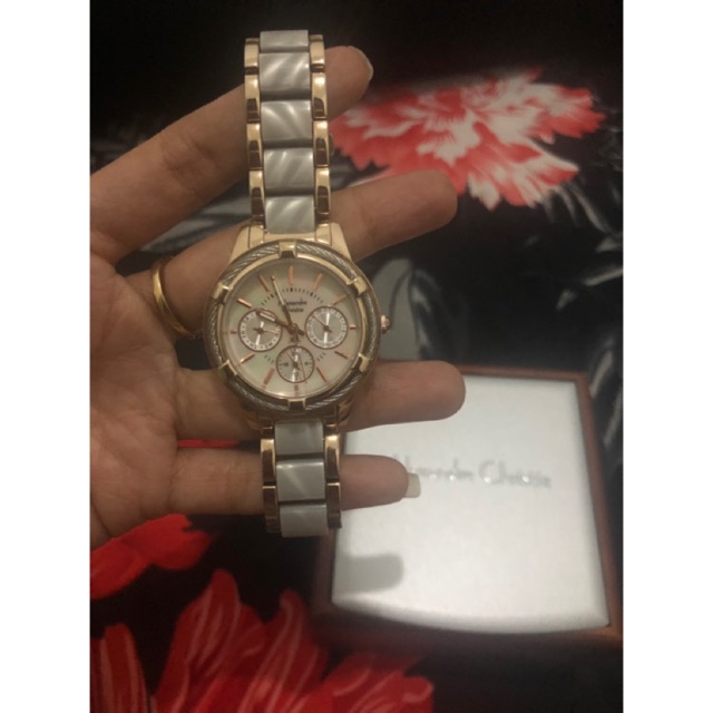 Preloved jam tangan alexandre cristie