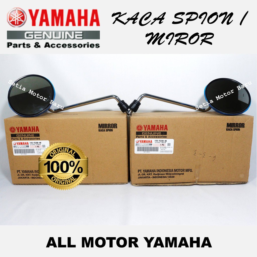 Yamaha Kaca Spion Sepion Model Fino Motor Mio Mx New Vixion Jupiter F1 Xeon Asli Yamaha