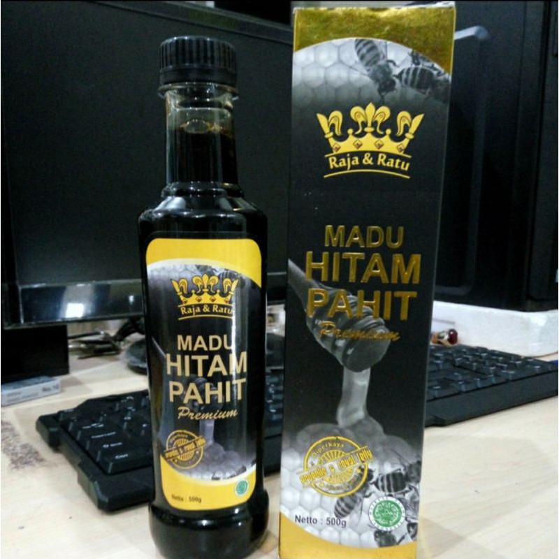 

madu hitam pahit premiun raja ratu 470gr