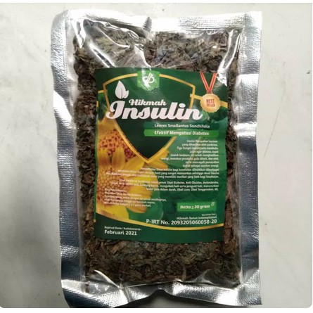 

Teh Seduh Daun Insulin Original / Yakon Untuk Diabetes