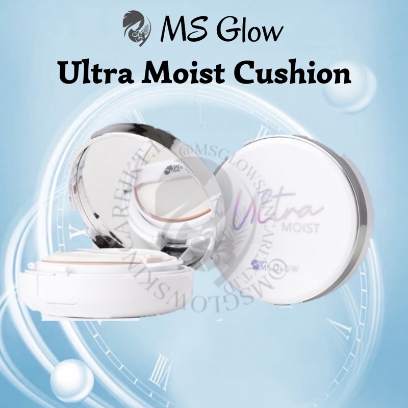 MS GLOW ULTRA MOIST CUSHION LIGHT &amp; MEDIUM | CUSHION MS GLOW