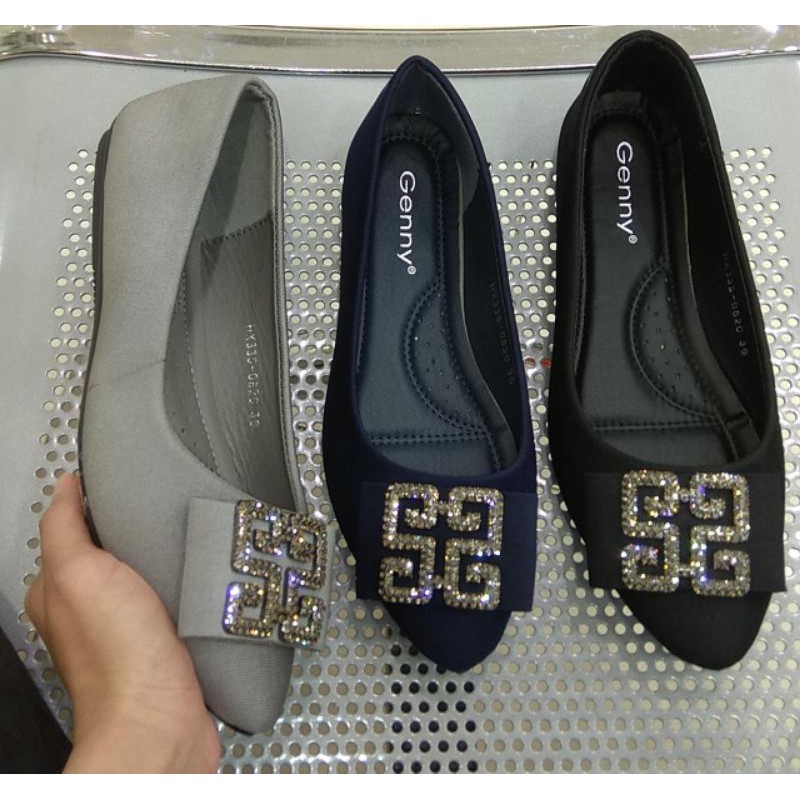 Flat shoes wanita lentur Genny(36-40)