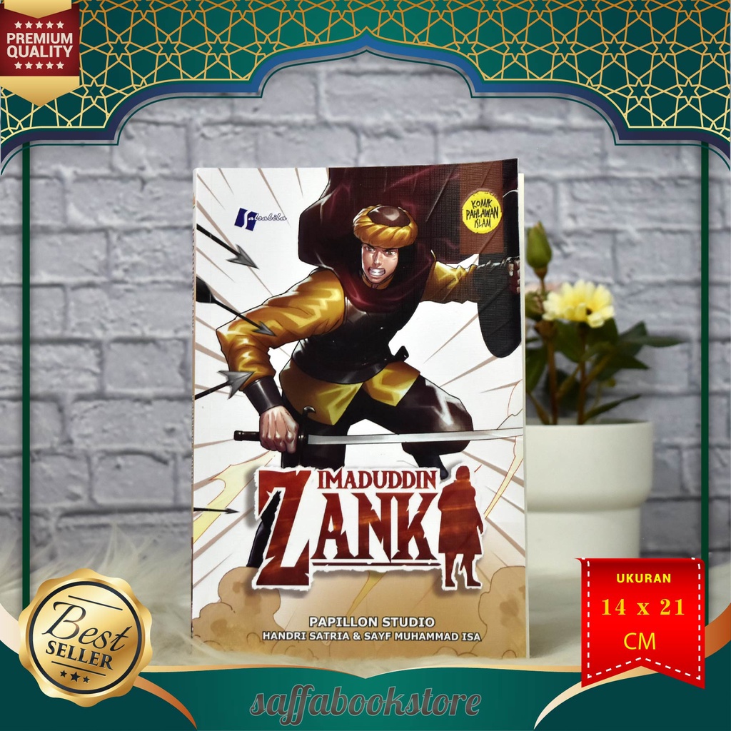 Komik Remaja Islam Komik Pahlawan Islam Imaduddin Zanki - Penerbit Salsabila (Komik Remaja 12+)