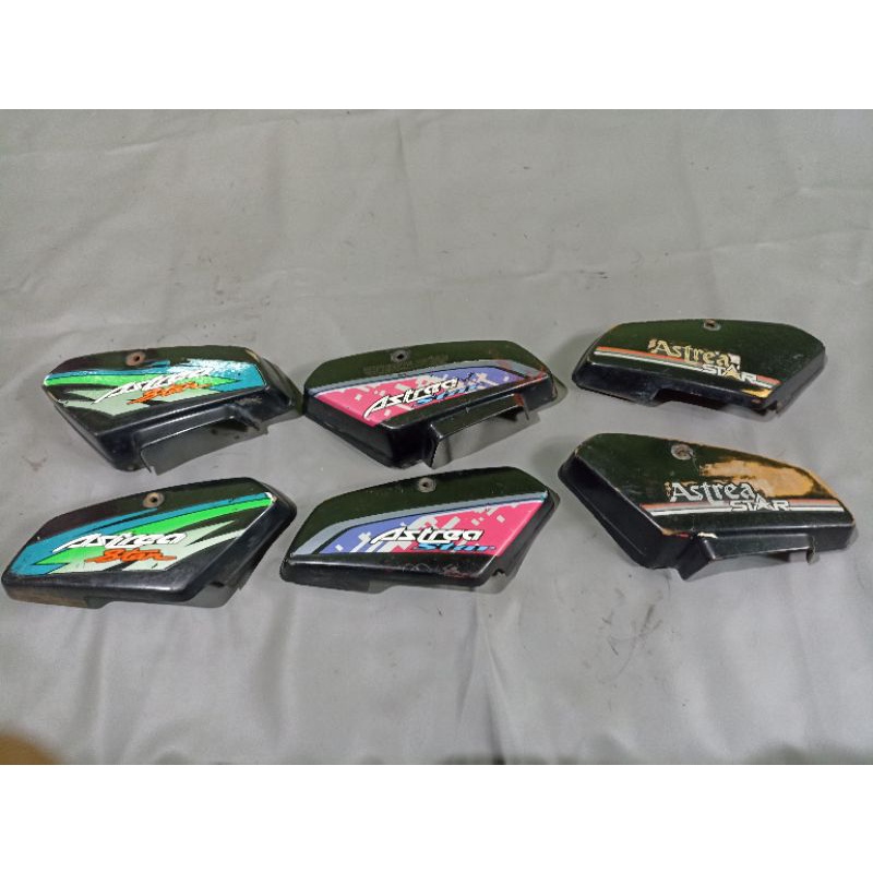 cover tepong tutup side samping aki kanan kiri astrea star c700 c800 supercup original