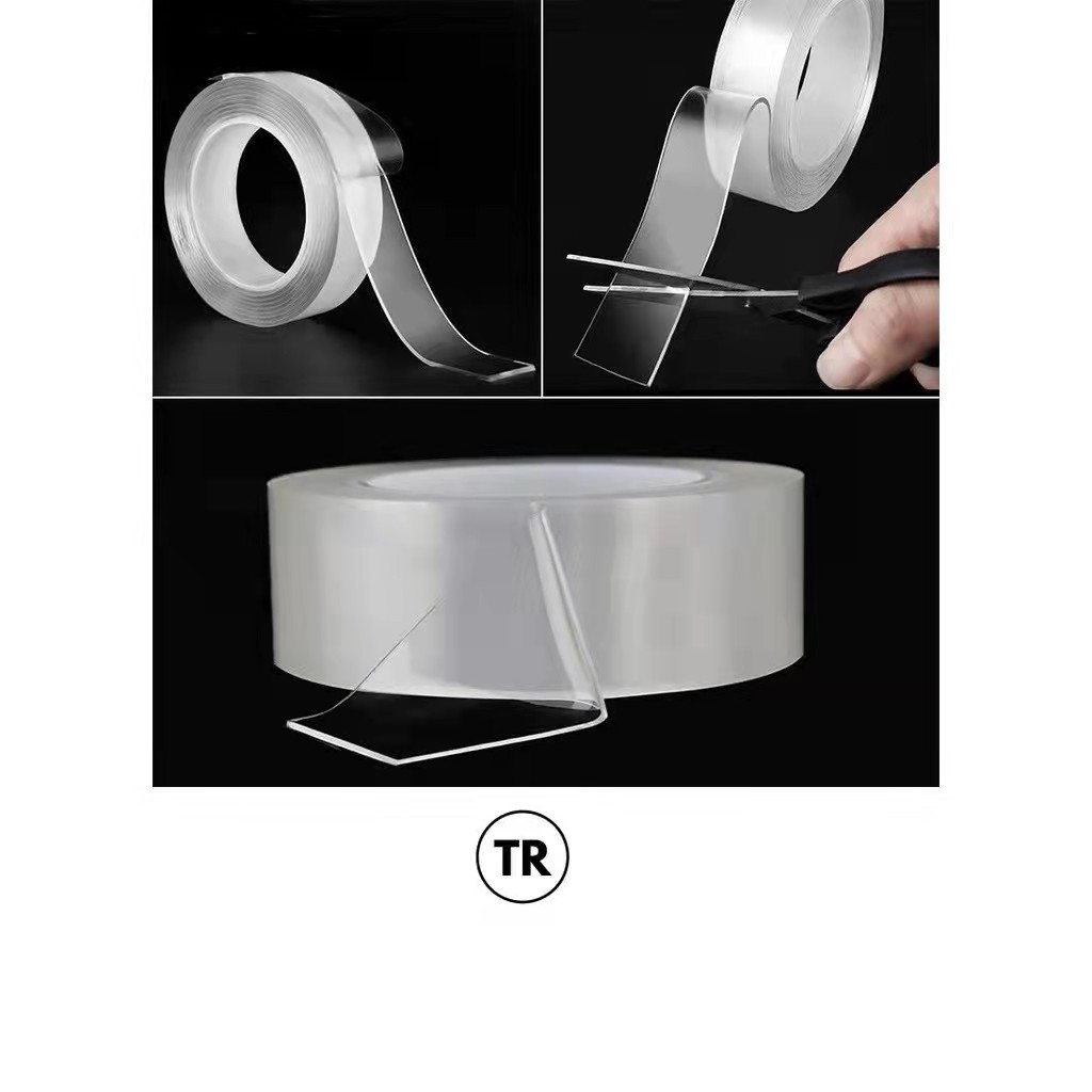 

Magic DoubleTape Reusable Gel Selotip 2 Sisi Kuat Dapat Di Cuci