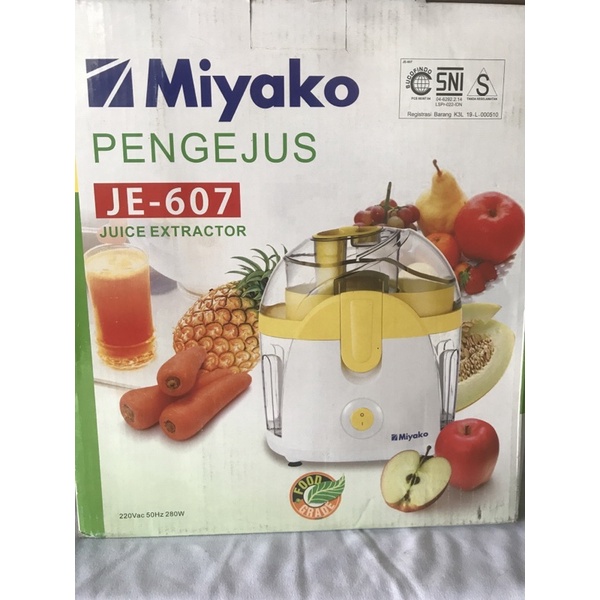 Juicer Miyako 607/Pengejus Miyako/Jucer Buah