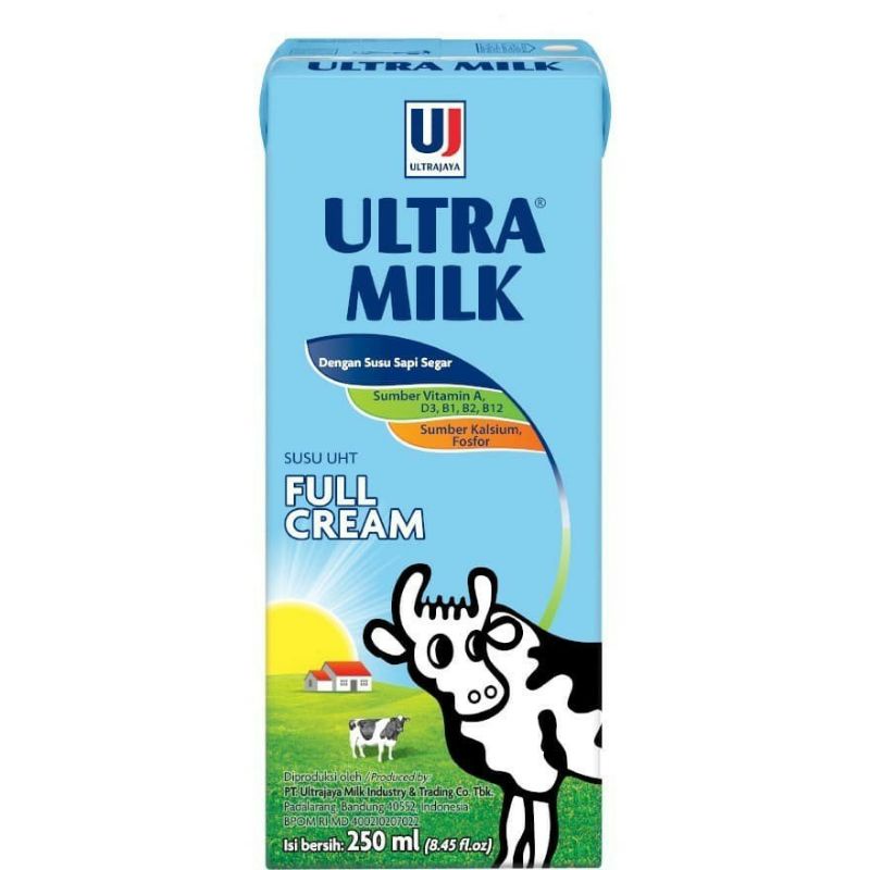 

SUSU ULTRA MILK 250 ML
