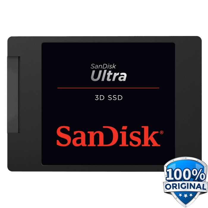 SanDisk Ultra 3D SSD 500GB - SDSSDH3-500G - Black