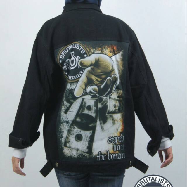 JAKET JEANS ORIGINAL BRAND BRUTALISTS DENIM