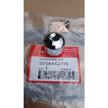 perbiji balancer bandul jalu chrome stang stir honda tiger lama tiger revo ori