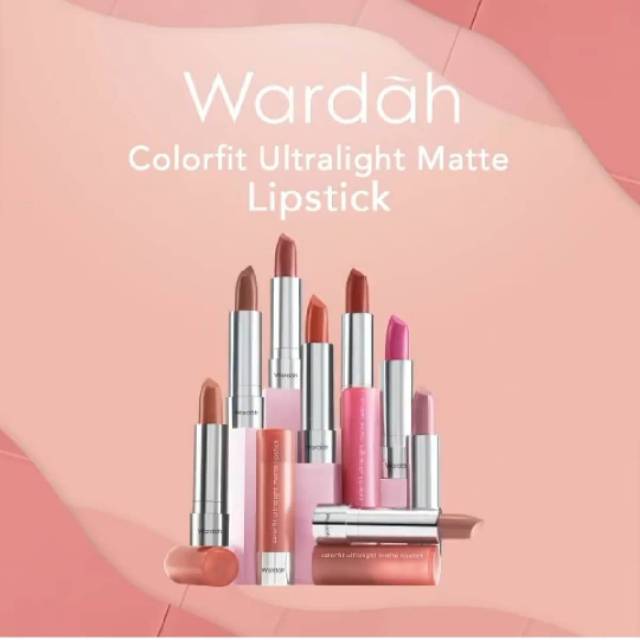 WARDAH ULTRALIGHT MATTE LIPSTIK