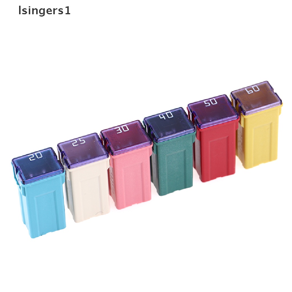 (lsingers1) Sekring Mobil 32V 20A 25A 30A 40A 50A60A Bentuk Kotak Plastik