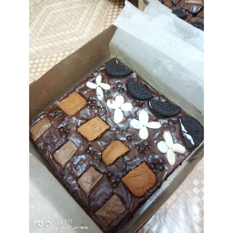 

Fudgy brownies