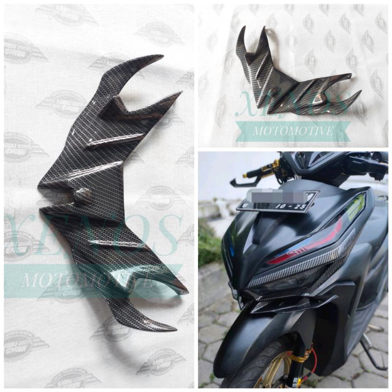 WINGLET VARIO 125 /150 NEW 2018-2022 GALAXY KARBON