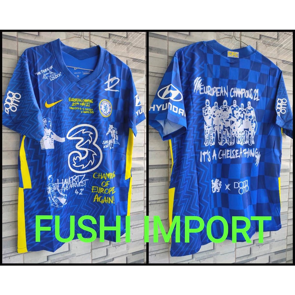 HQ JERSEY BOLA CHELSEAA HOME SPECIAL EDITION CHAMPION 2021-2022 GO HQ IMPORT