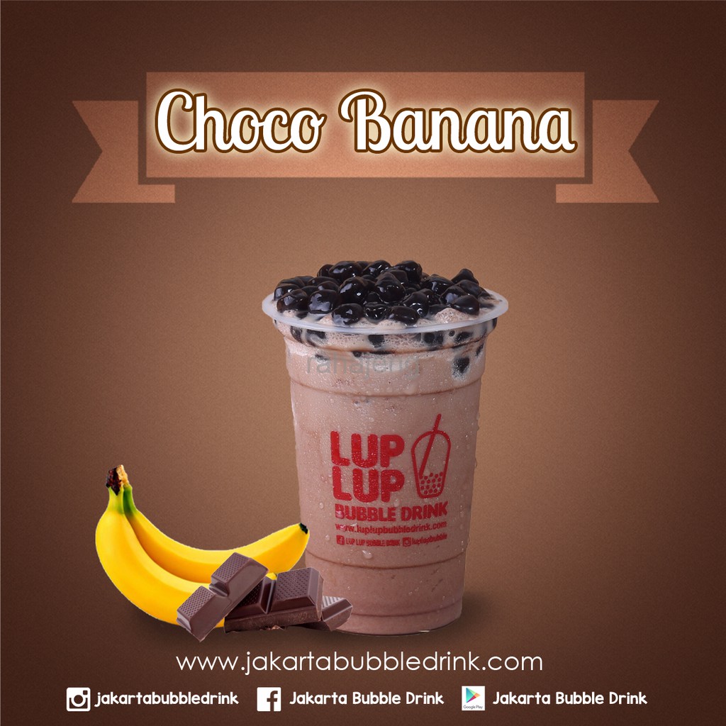 

Choco Banana - Bubuk Minuman Coklat Banana