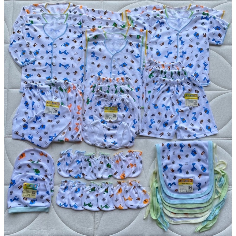 PROMO 7.7 33 PCS Paket Hemat bayi baru lahir perlengkapan bayi komplit newborn set gift  newborn unisex DNW Baby