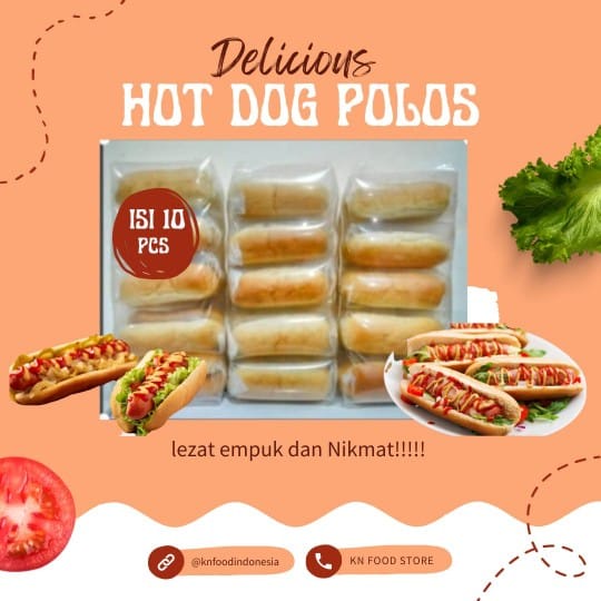 

Roti Hotdog - Roti HotBeef - Roti Sosis -10 pcs