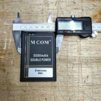 EVERCOSS M6A baterai double power battery battle MANTUL MURAH MERIAH
