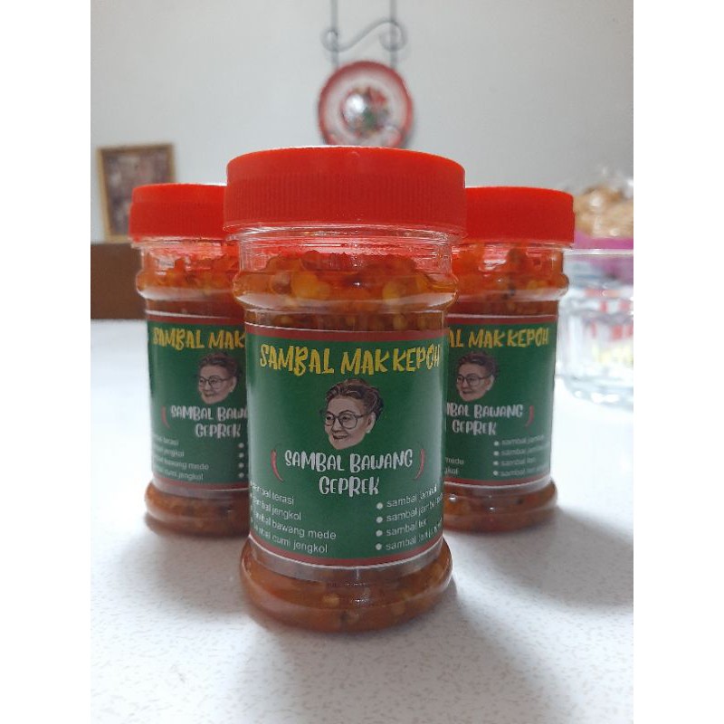 

SAMBAL BAWANG GEPREK / SAMBAL BAWANG / SAMBAL GEPREK / SAMBAL MURAH / SAMBAL 150gr