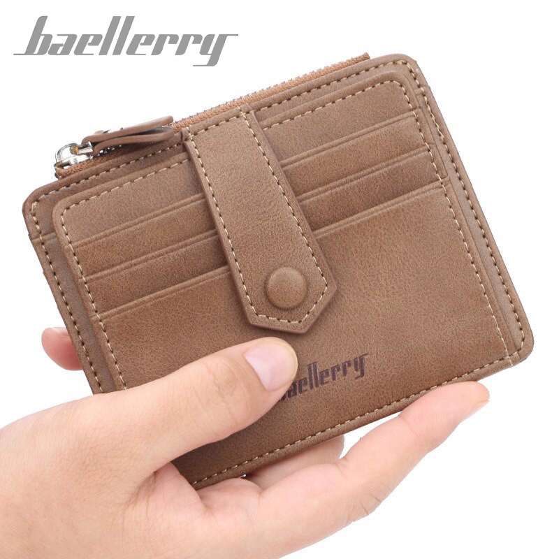BAELLERRY K9102 Dompet Kartu Pria Bahan Kulit PU Leather Premium WATCHKITE WKOS