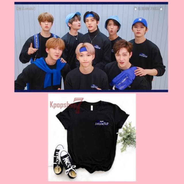 Baju straykids kaos straykids tshirt straykids levanter