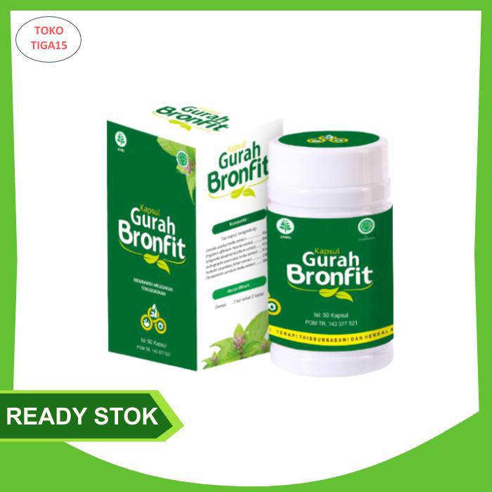 GURAH BRONFIT KAPSUL | Naturafit berganti nama | Ready stok | 100% original | Herbal