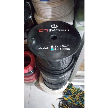 kabel audio spiker 4x1,5 crimson 10m