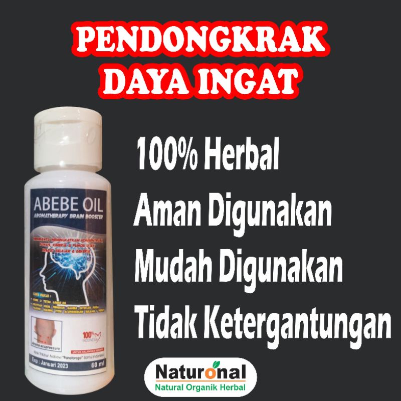 Stimulan Otak. Aromatherapi Otak. Tingkatkan daya ingat.
