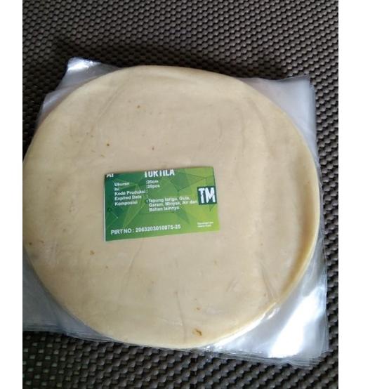 

❤️Terbaru 8.8❤️ Kulit Kebab Premium/ Tortila 20 cm 1 pack isi 20 lembar !!