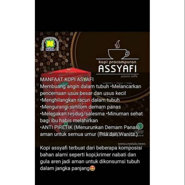 

Kopi Assyafi nasa