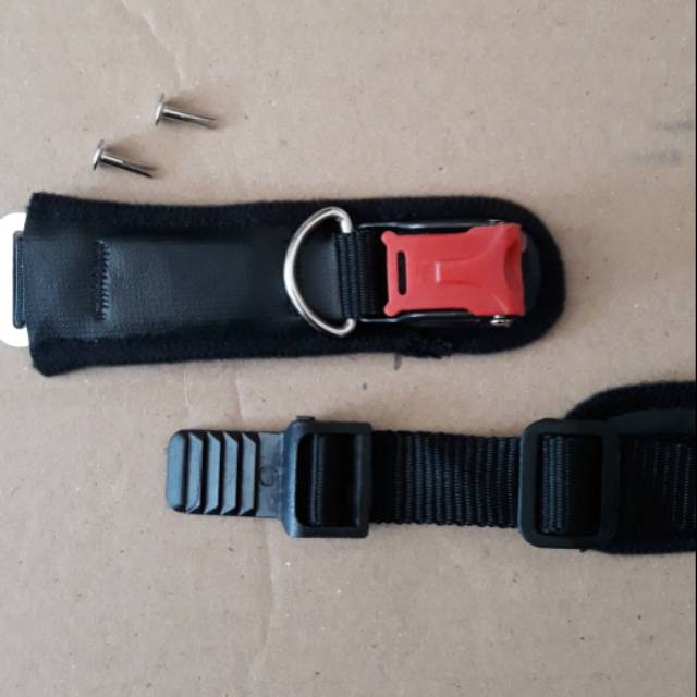 Tali helm serba guna plus paku keling