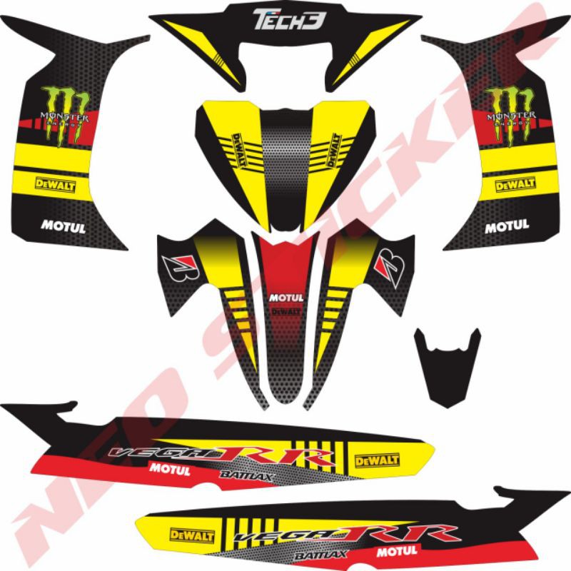 Sticker Vega RR 2014 Fullbody Tech 3