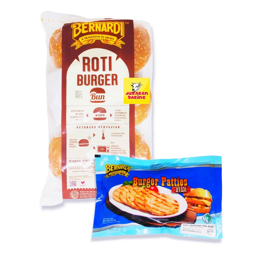 

Bernardi Promo Paket Roti Burger & Burger Ayam