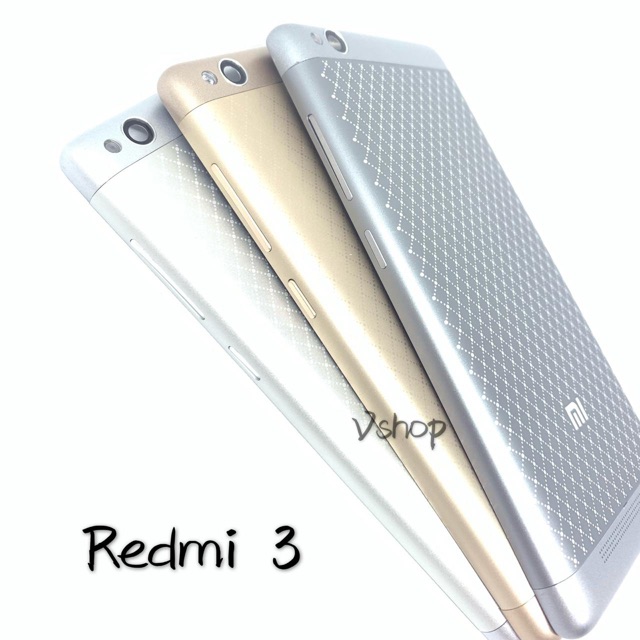 BACKDOOR - BACK CASING - HOUSING XIAOMI REDMI 3 PENUTUP BATERAI