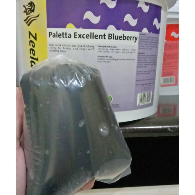

Selai BLUEBERRY Paletta 500gr Topping Isian Layer Cake
