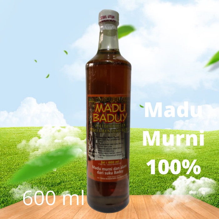 

Madu Baduy Asli 600 ml - Toga Nusantara / Madu Hutan Badui Original