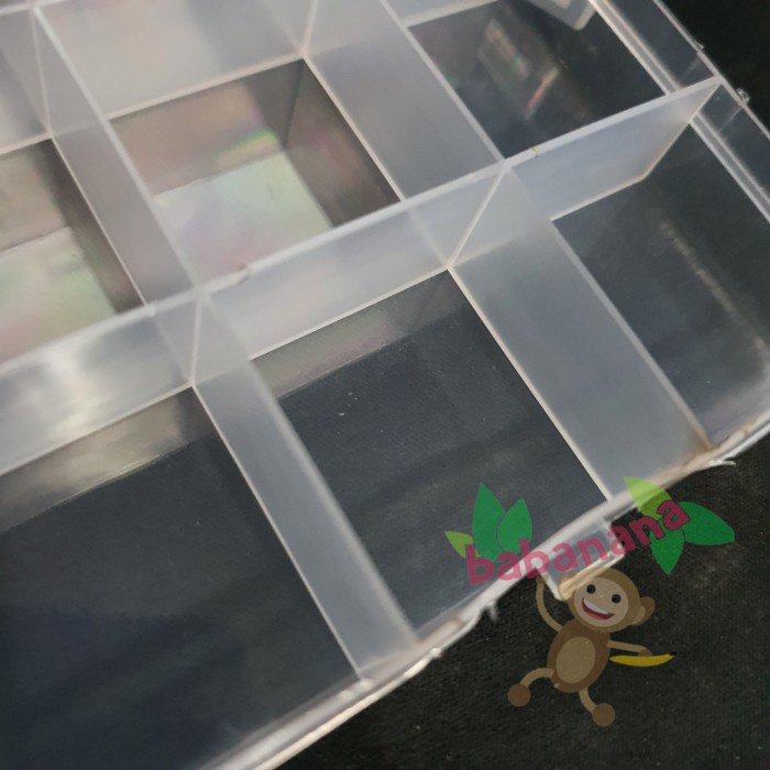 Kotak penyimpanan baut 24 sekat box sparepart set box screw obat