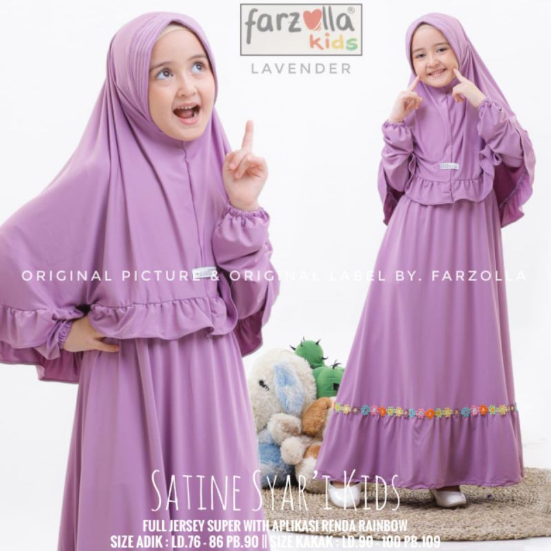 SATINE SYARI KIDS ORI FARZOLLA