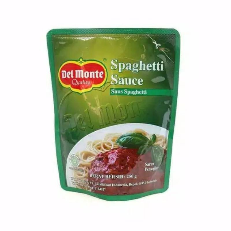 

Delmonte Saus Spagetti 250gr